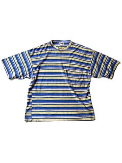 90's QUIK SILVER Border Pocket T-shirt MADE IN U.S.A.
