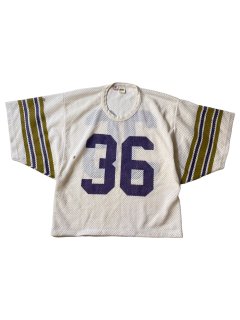 70〜80's RUSSELL ATHLETIC Numbering Mesh Game Shirt MADE IN U.S.A.