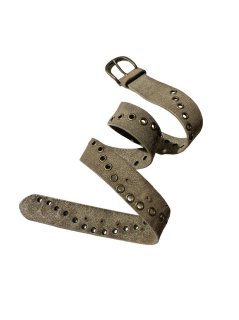 Studs Leather Belt (〜W39)