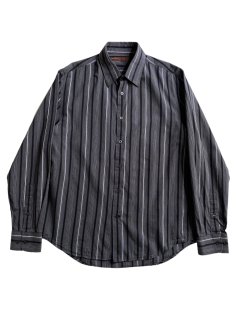 PERRY ELLIS Cotton Stripe Shirt