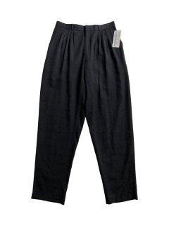 DEAD STOCK 5tuck Rayon/Poly Trousers( W32 L32)