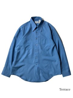 80's campus Polyester Shirt
