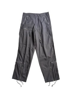 90's Zip Design Pants (実寸 W33 L32)