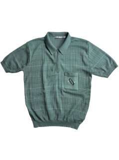 80's Euro Half-zip Summer Knit Polo Shirt