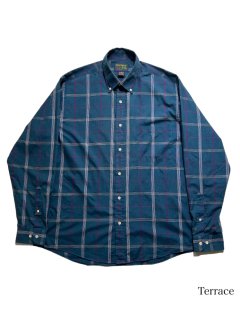 90's Cotton Check Shirt