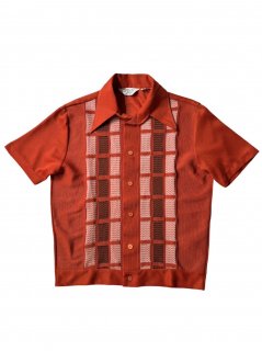 70's Summer Knit S/S Shirt