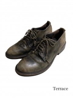 SHOTO Plain Toe Leather Shoes (27.5)