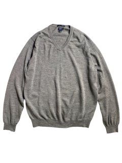 J.CREW 100% Merino Wool V-neck Knit 