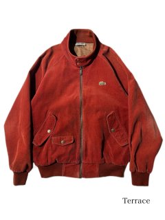 90's CHEMISE LACOSTE Corduroy Harrington Jacket