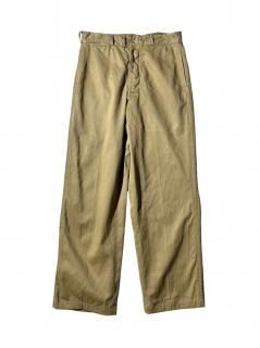 40's U.S.NAVY Chino Trousers (実寸 W32 L30)