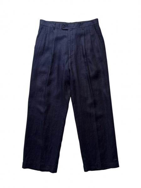 パンツ Christian Dior Monsieur 2tuck trousers 90's Christian Dior MONSIEUR Linen 2tuck Trousers (実寸W32