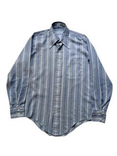 70's  Cotton/Poly Dobby Stripe Shirt