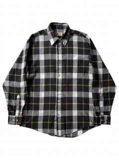 80's Polyester/Cotton L/S Check Shirt