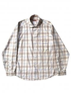 90's Cotton/Polyester Check Shirt