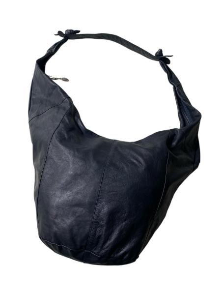 24時間以内発送 未使用品 黒色 Leather Shoulder Bag Leather Shoulder Bag - Lemontea Online Shop