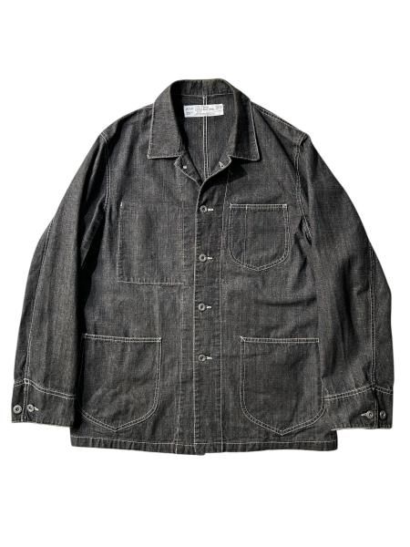 90's Black Denim Coverall - Lemontea Online Shop