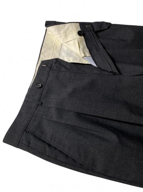 90's Wool 2tuck Trousers (実寸 W33 L30) - Lemontea Online Shop