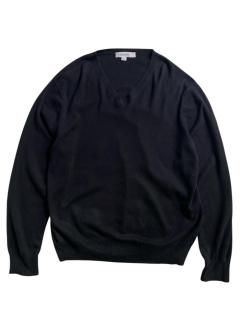 Calvin Klein Cotton V-neck Knit