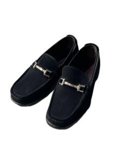 SALVATORE FERRAGAMO Suede Bit Loafer MADE IN ITALY (26.0㎝程度)