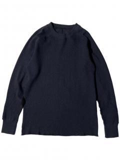 100% Cotton Honeycomb Heavy Thermal 【BLACK】
