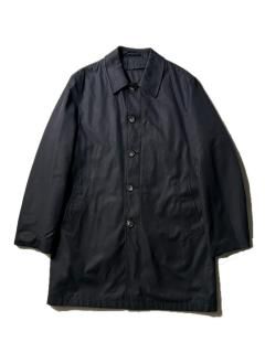 LAUREN RALPH LAUREN Cotton/Nylon Balmacaan Coat With a Removable Liner