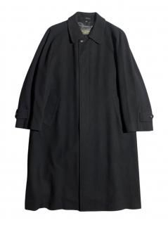 90s Cashmere Balmacaan Coat BLACK 