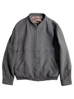 80s Euro Zip-up Wool Blouson