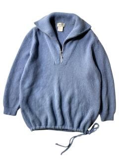 90s Angora Blend Half-zip Knit