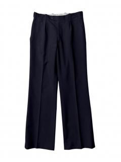 Euro Wool/Poly Intuck Flare Trousers（実寸W31)