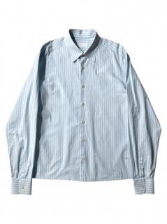 PRADA Cotton Broad Stripe Dress Shirt