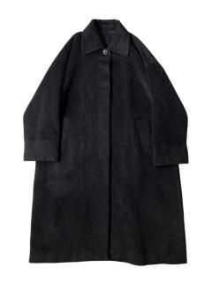 90s Alpaca Maxi Balmacaan Coat