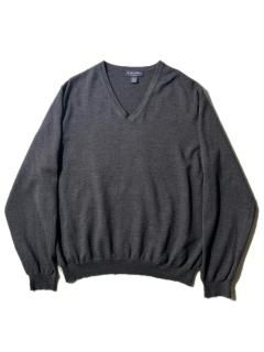 Brooks Brothers Merioo Wool V-neck Knit 