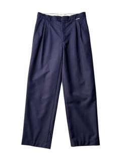 90s Poly/Wool 2tuck Trousers (実寸 W31 )