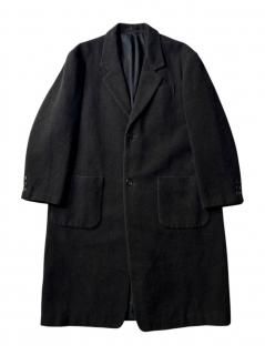 90s Y’s for men Hard Melton Wool Chesterfield Coat
