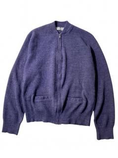 90s Acryl/Wool Zip Knit MADE IN U.S.A.