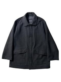 90s Wool Half Coat MADE IN SPAIN