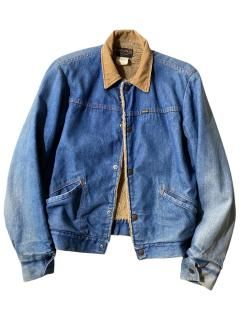 70s Marverick Denim Boa Lunch Jacket MADE IN U.S.A.