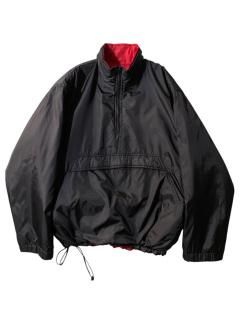 90's POLO SPORT RALPH LAUREN Reversible Padding Pullover BLACK/RED