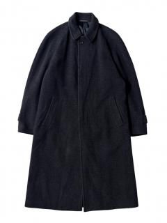 90s Corneliani Wool×Angora Balmacaan Coat MADE IN ITALY