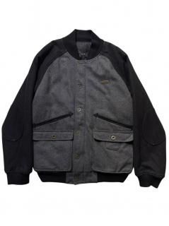 SEAN JOHN Melton Wool Elbow Patch Design Blouson