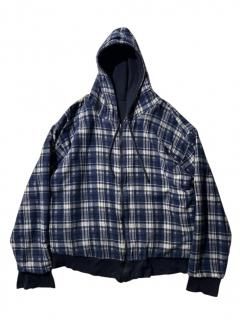 90s Reversible Sweat Zip Parka