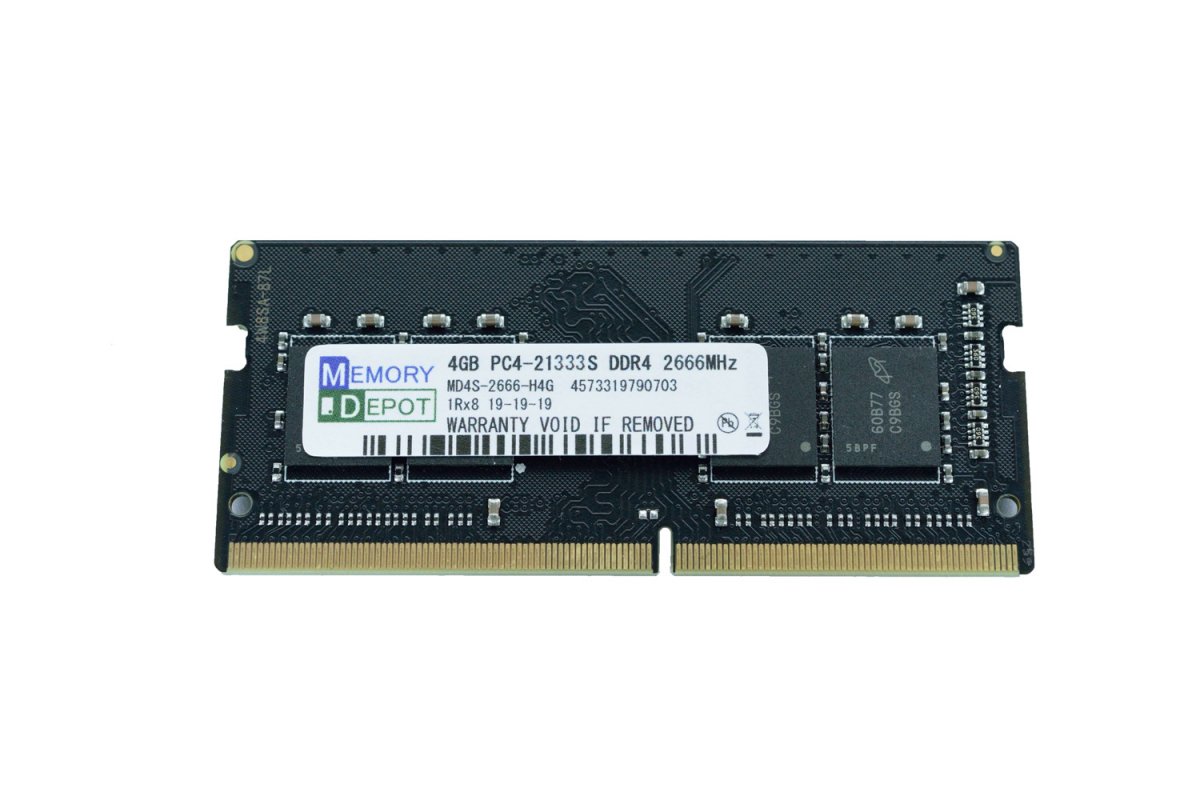 SODIMM 4GB PC4-21333 (PC4-21300) DDR4 2666 260pin SO-DIMM PCメモリー 相性保証付 -  メモリーデポ