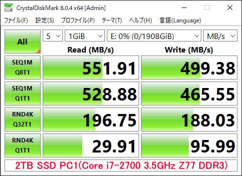 2TB SSD 2.5inch SATA3