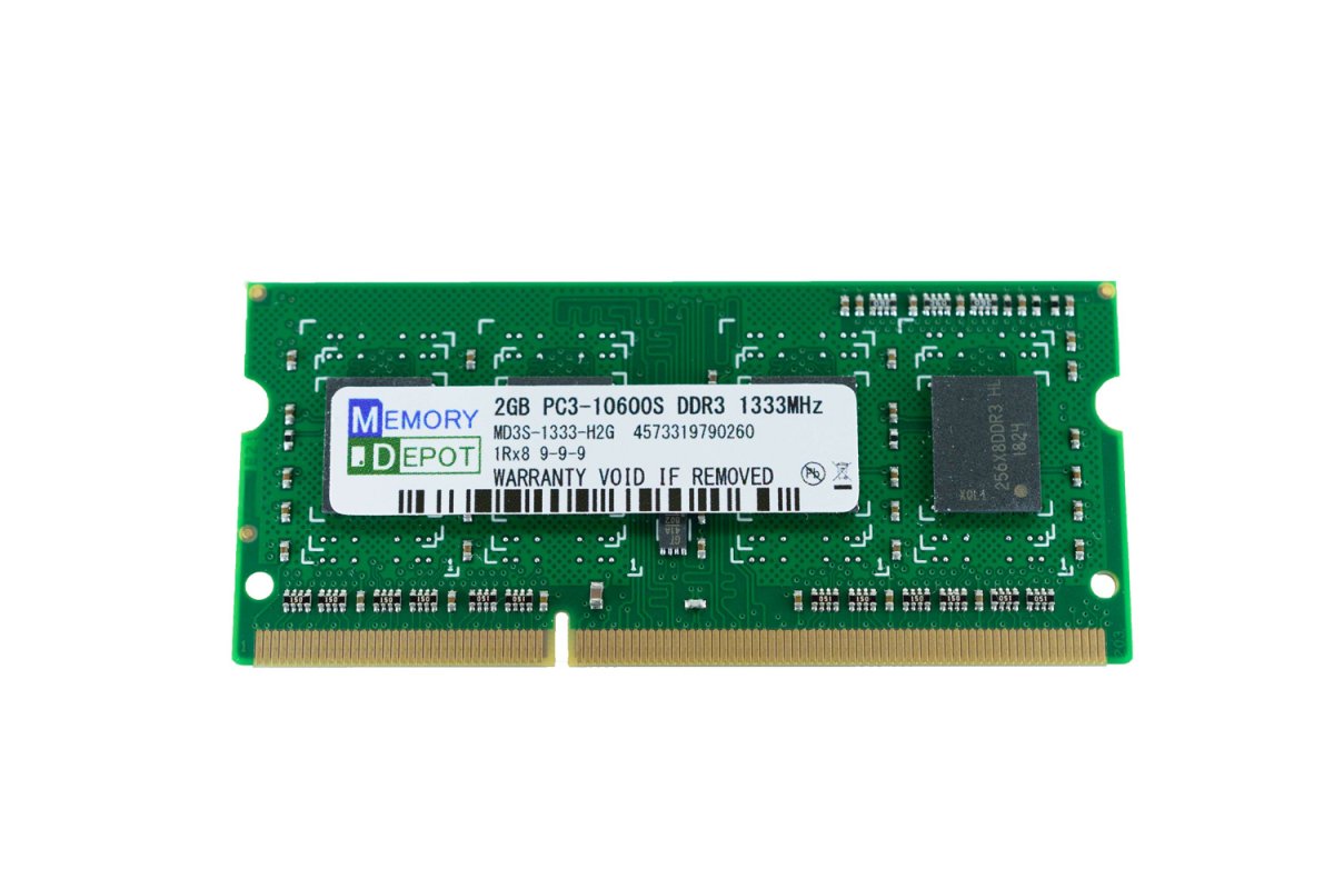 SODIMM 2GB PC3-10600 DDR3-1333 204pin SO-DIMM 8chip品 PCメモリー
