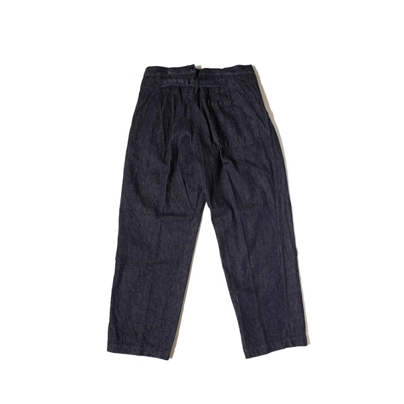 デニムオーバーパンツ (W03-02002 Navy) COMOLI - A.I.R.AGE ONLINE