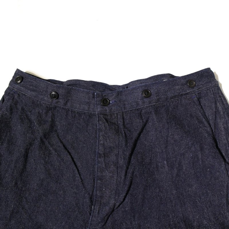 デニムオーバーパンツ (W03-02002 Navy) COMOLI - A.I.R.AGE ONLINE