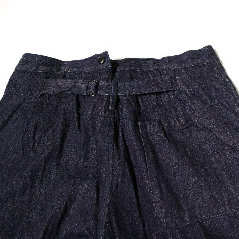 デニムオーバーパンツ (W03-02002 Navy) COMOLI - A.I.R.AGE ONLINE