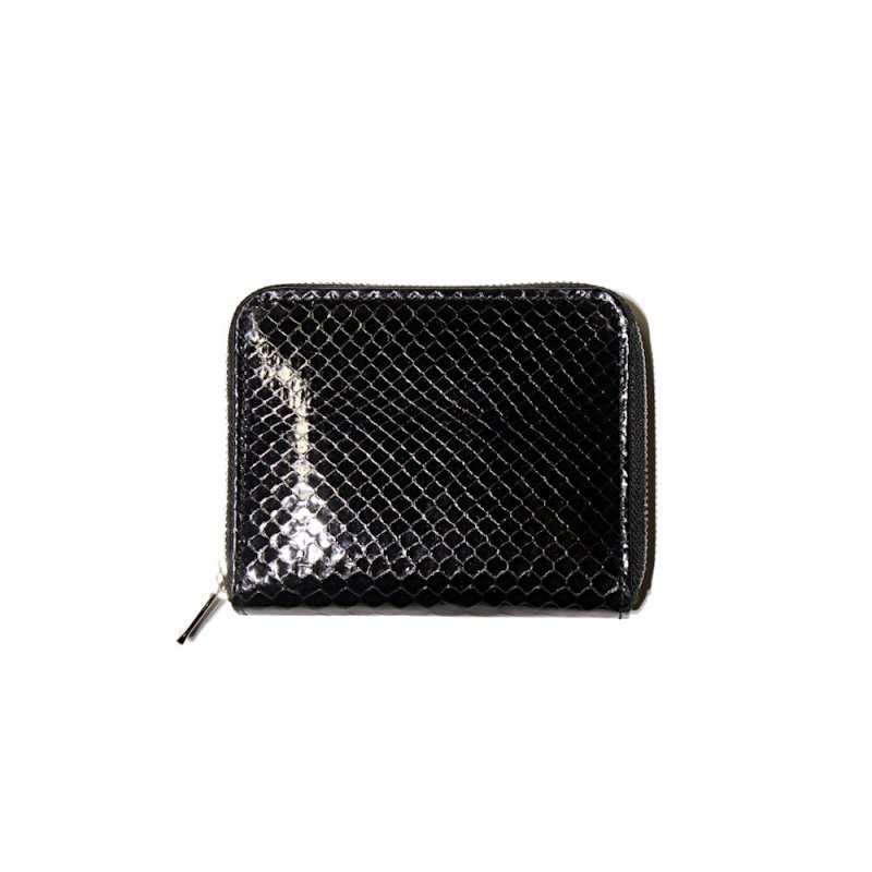 python square zip purse(di-rc-szp Black Python) Hender Scheme