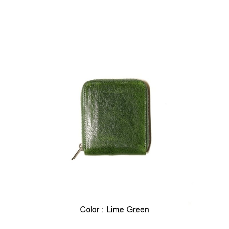 horizontal zip purse(nk-rc-hzp Lime Green) Hender Scheme - A.I.R. ...