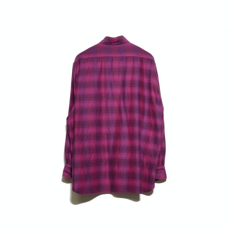 ウールシルク ワークシャツ (U03-02010 Pink) COMOLI - A.I.R.AGE ...